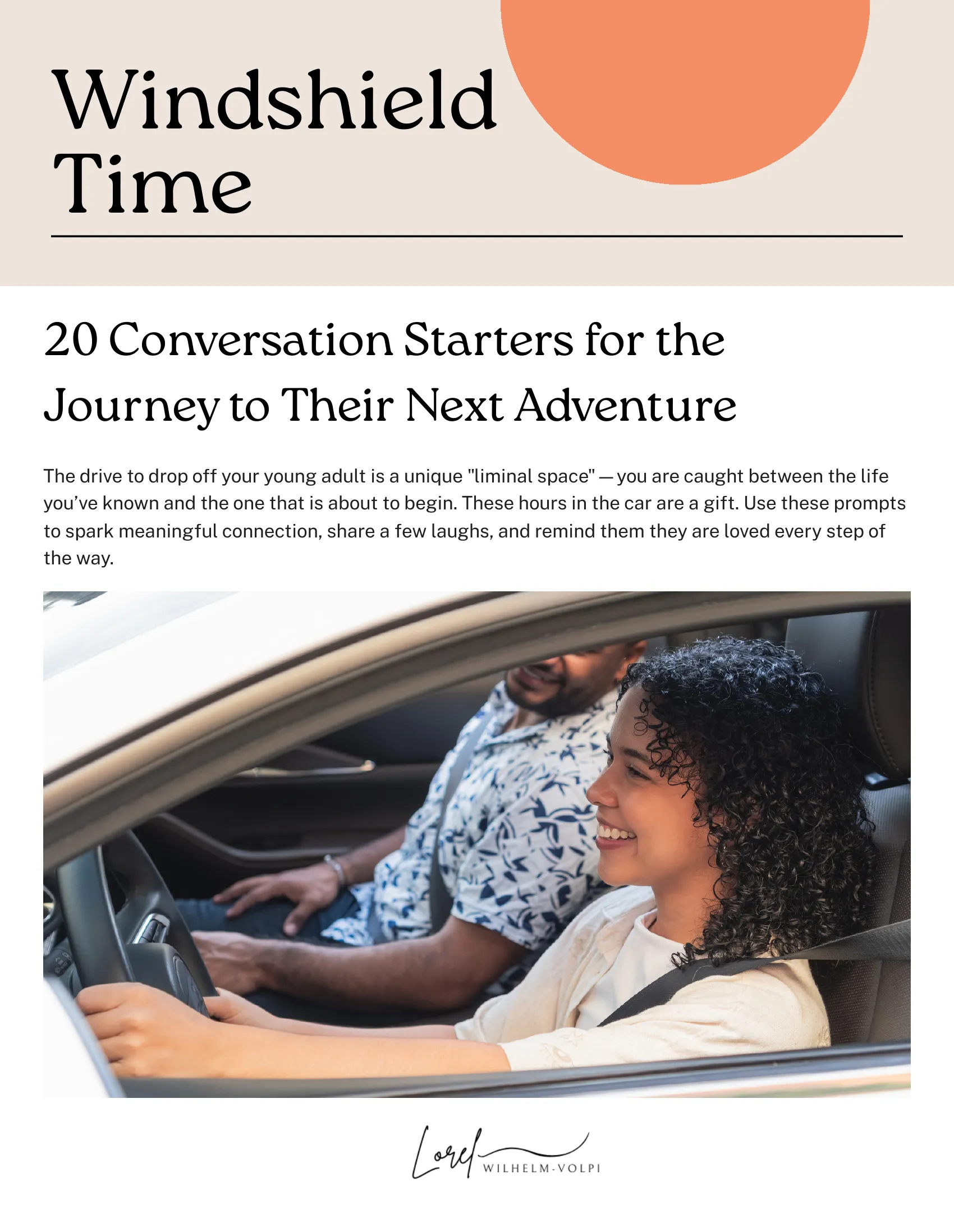 Windshield Time Guide cover